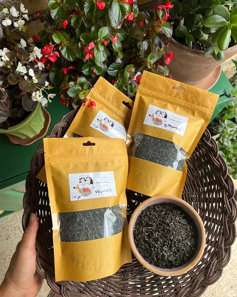 2 چای سبز بهاره گیلان
