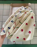 دستمال پنبه‌ای آبگیر
